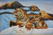 unknow artist Tigers 026 oil painting picture wholesale